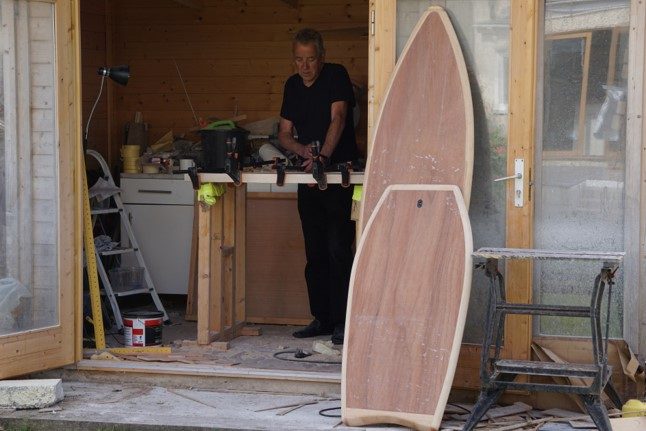 Wooden Bodyboard